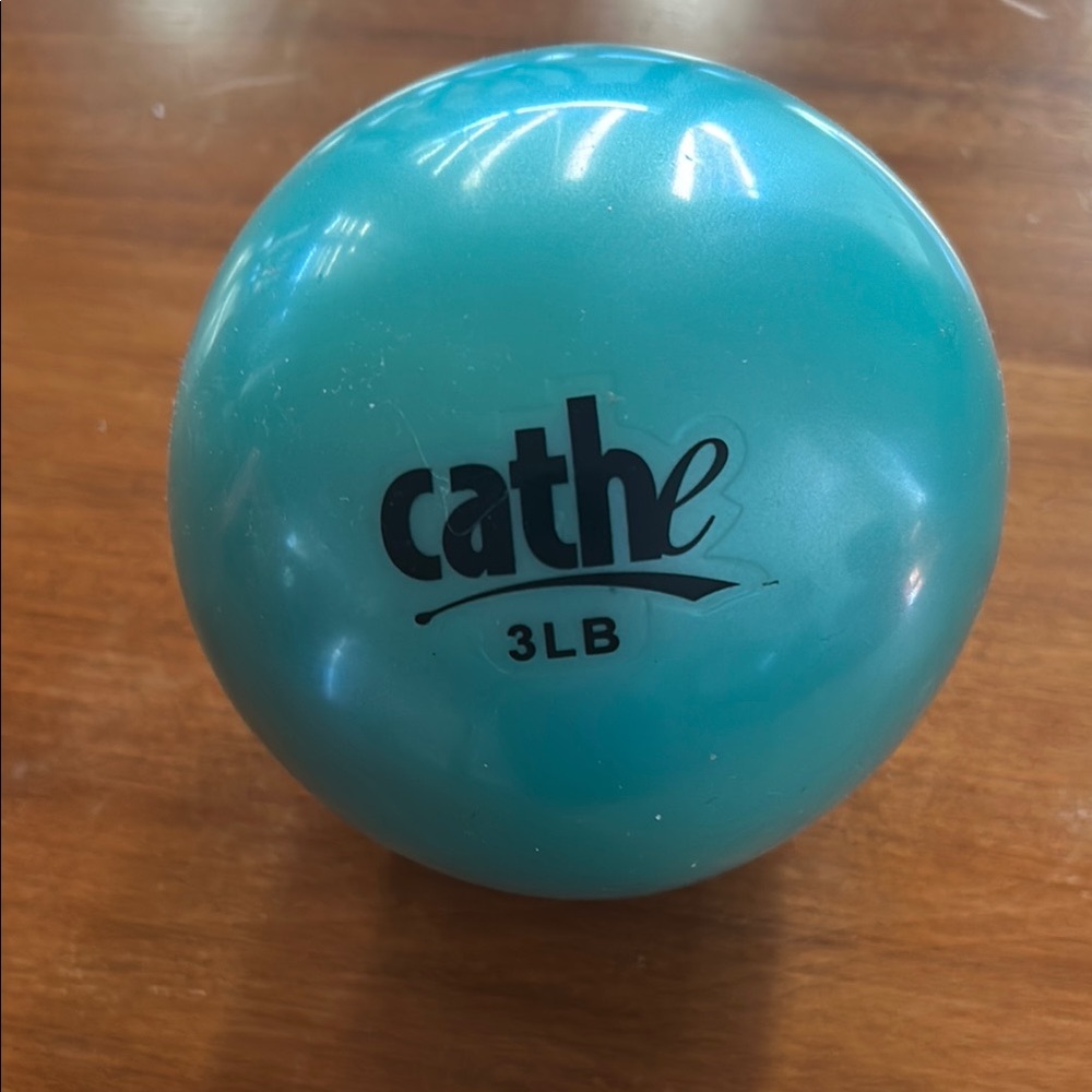 Cathe Teal Exercise Ball 3lb